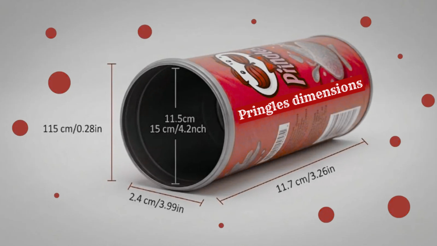 Pringles dimensions